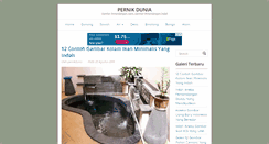 Desktop Screenshot of pernikdunia.com